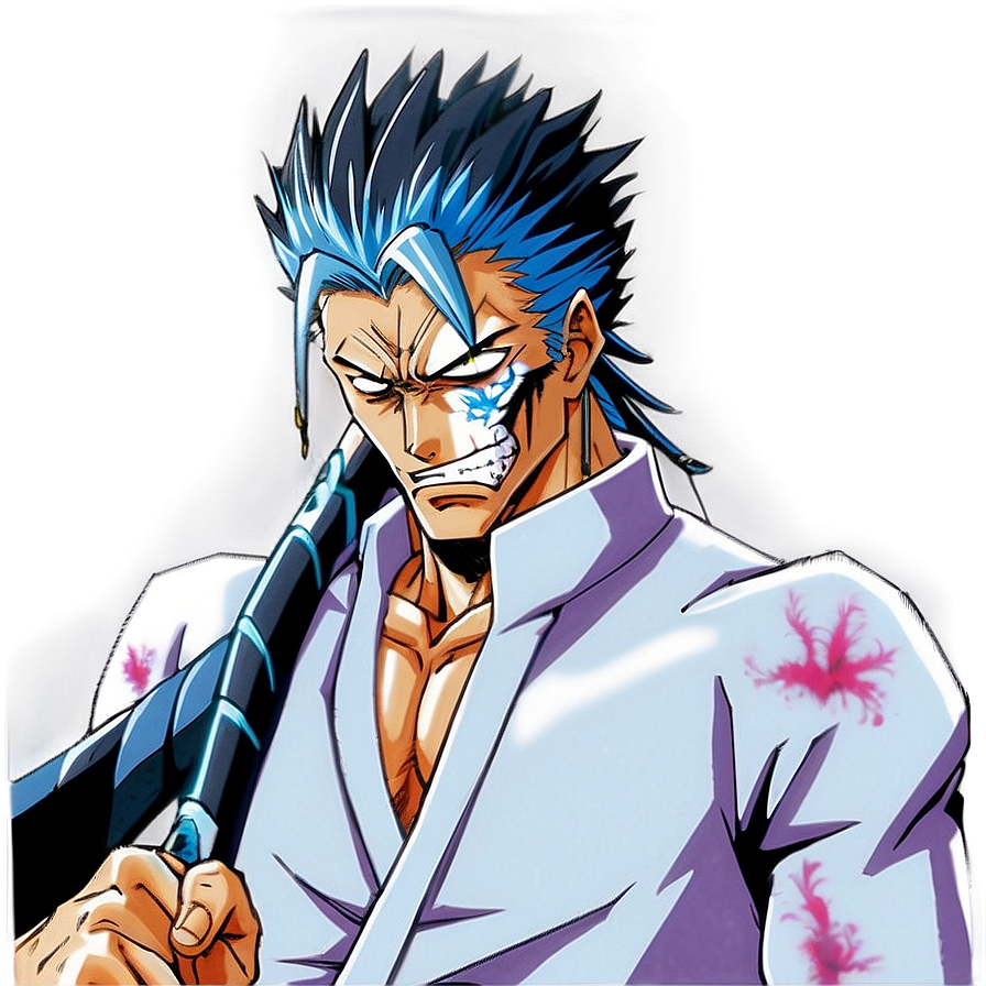 Grimmjow Jaegerjaquez Bleach Png 05062024 PNG Image