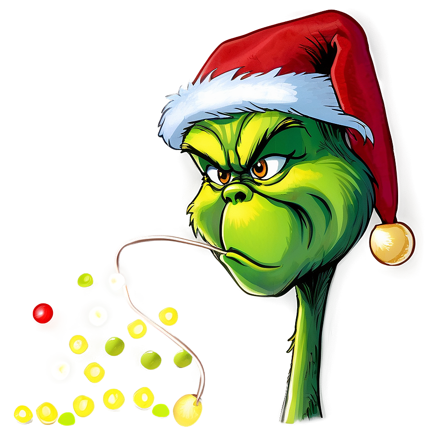 Grinch Christmas Lights Png Vmr PNG Image