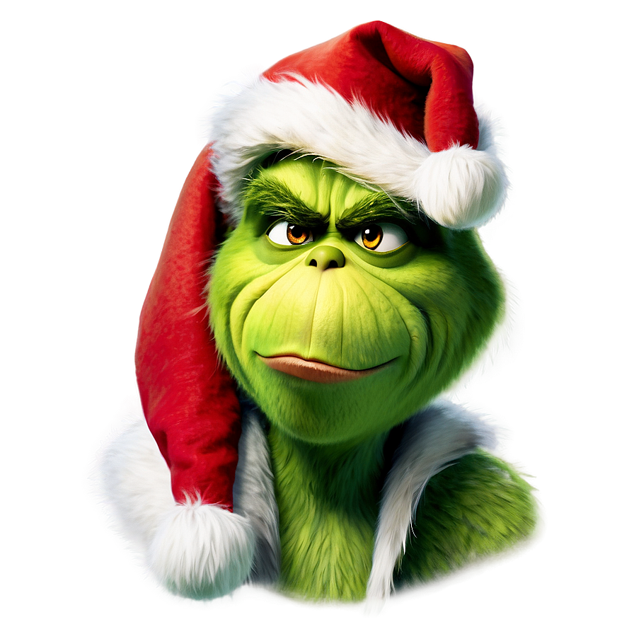 Grinch With Ornament Png Pud PNG Image