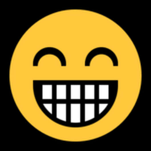 Grinning Face Emoji PNG Image