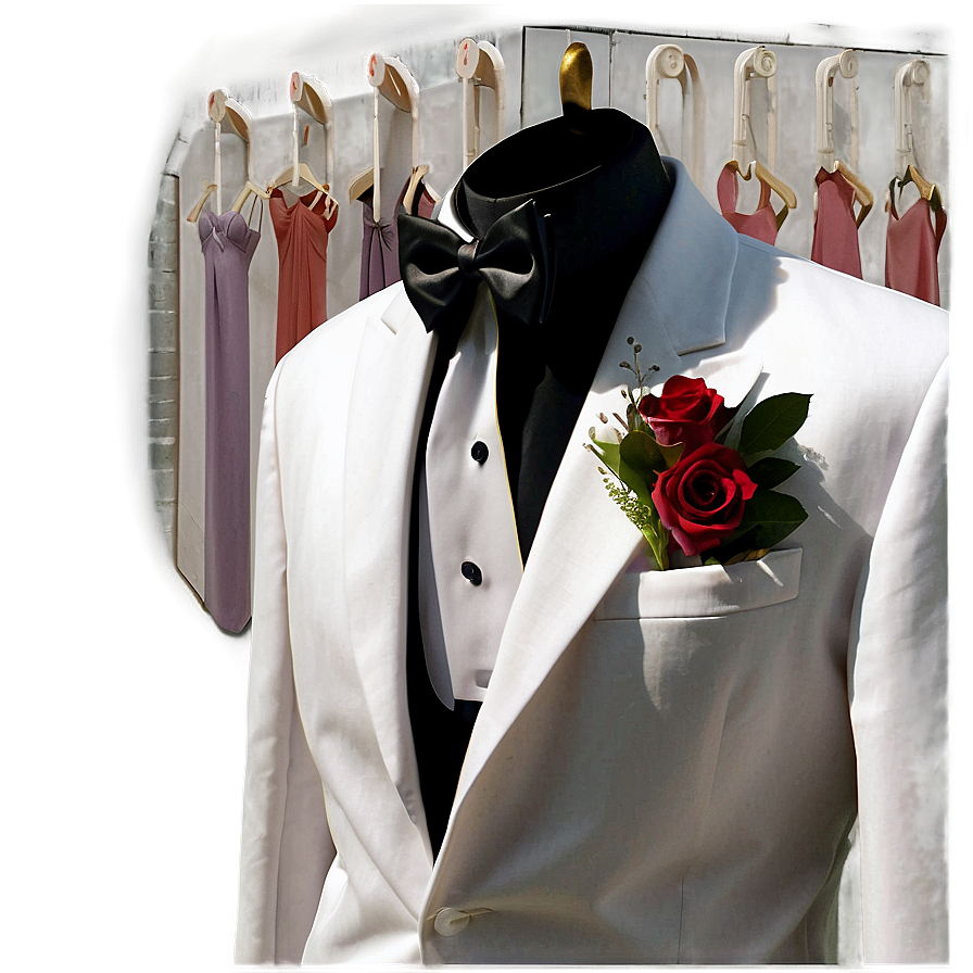 Groom's Wedding Tuxedo Png Usc24 PNG Image