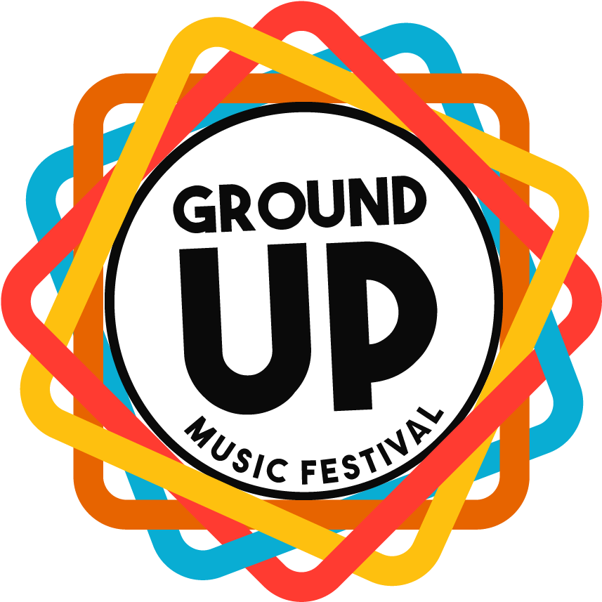 Ground Up Music Festival Logo PNG Image