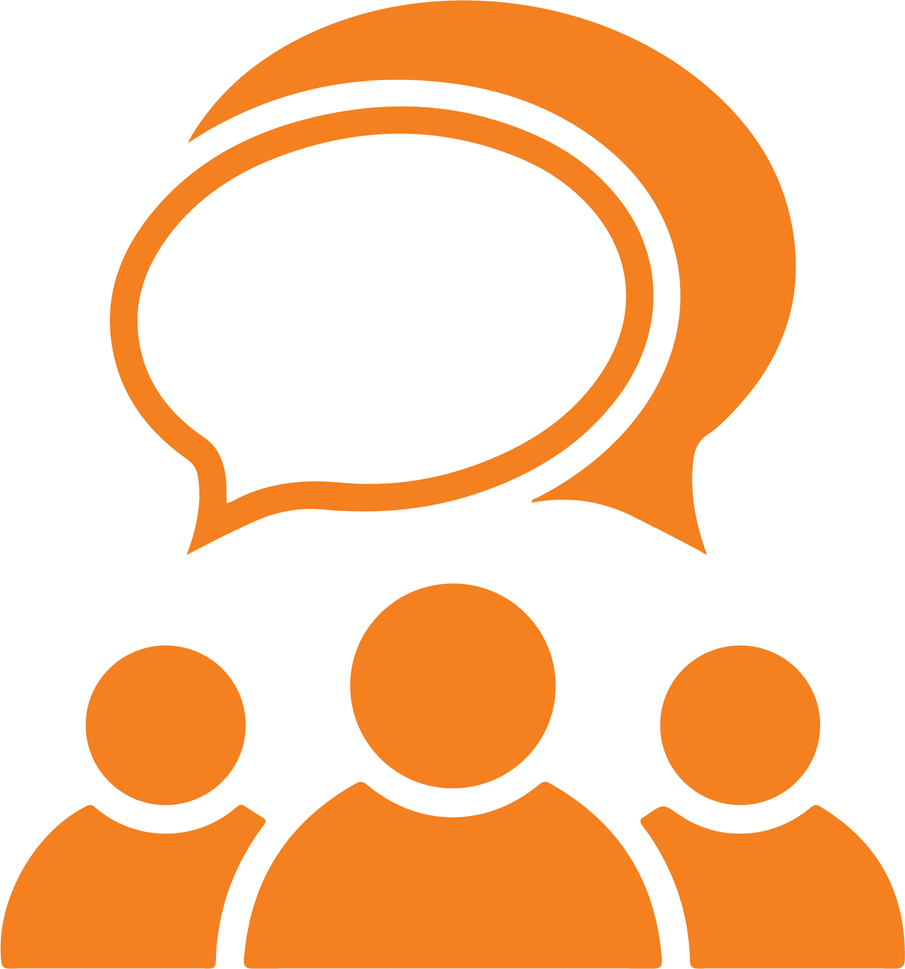 Group Communication Concept PNG Image