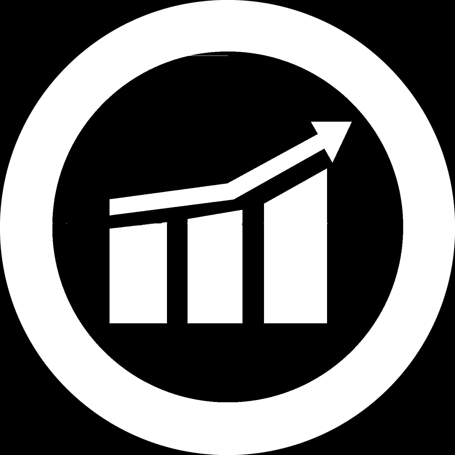 Growth Chart Arrow Icon PNG Image