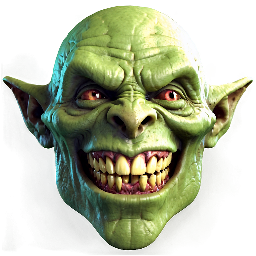 Gruesome Goblin Teeth Png 5 PNG Image