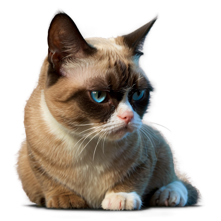 Grumpy Cat Meme Png 05212024 PNG Image