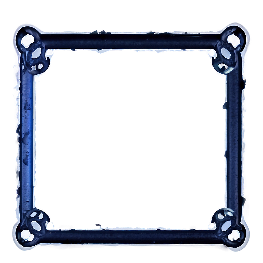 Grunge Blue Border Png Rws14 PNG Image