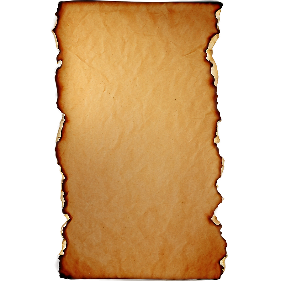 Grunge Burned Paper Png Mns PNG Image