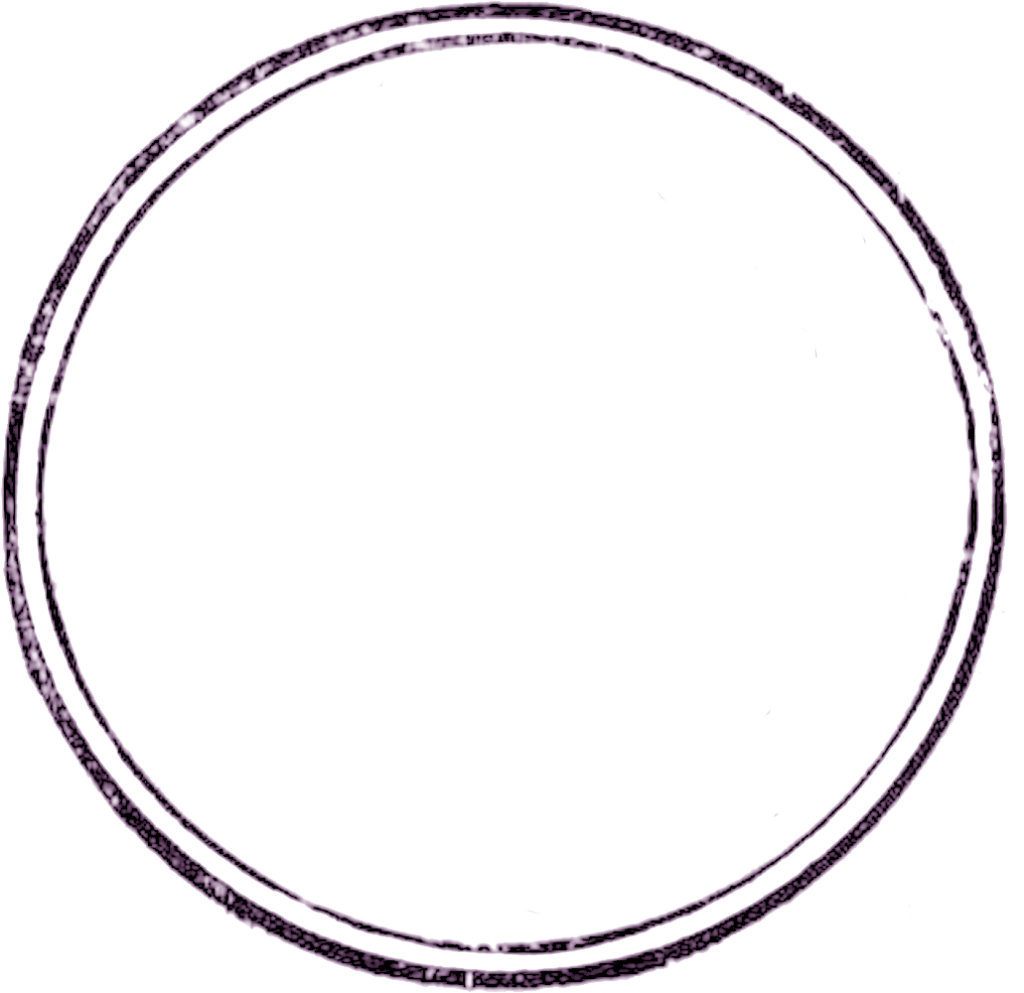 Grunge Circle Outline Graphic PNG Image