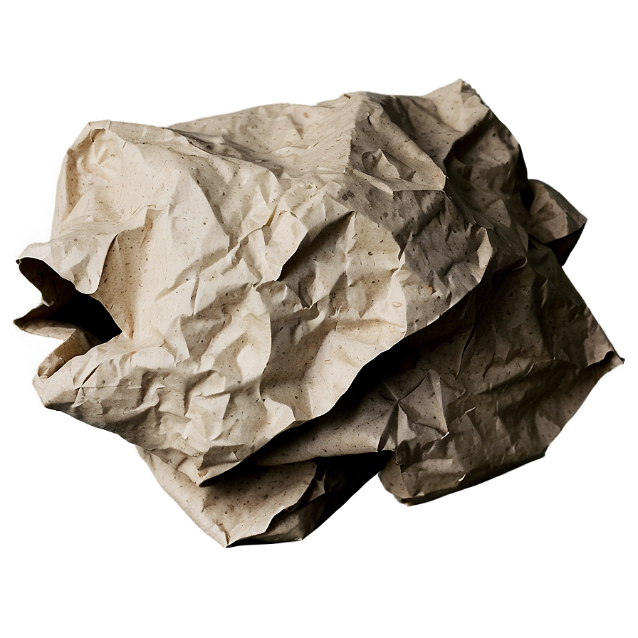 Grunge Crumpled Paper Png Ter3 PNG Image