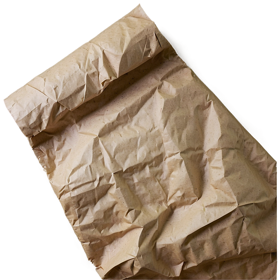 Grunge Crumpled Paper Texture Png Voc PNG Image