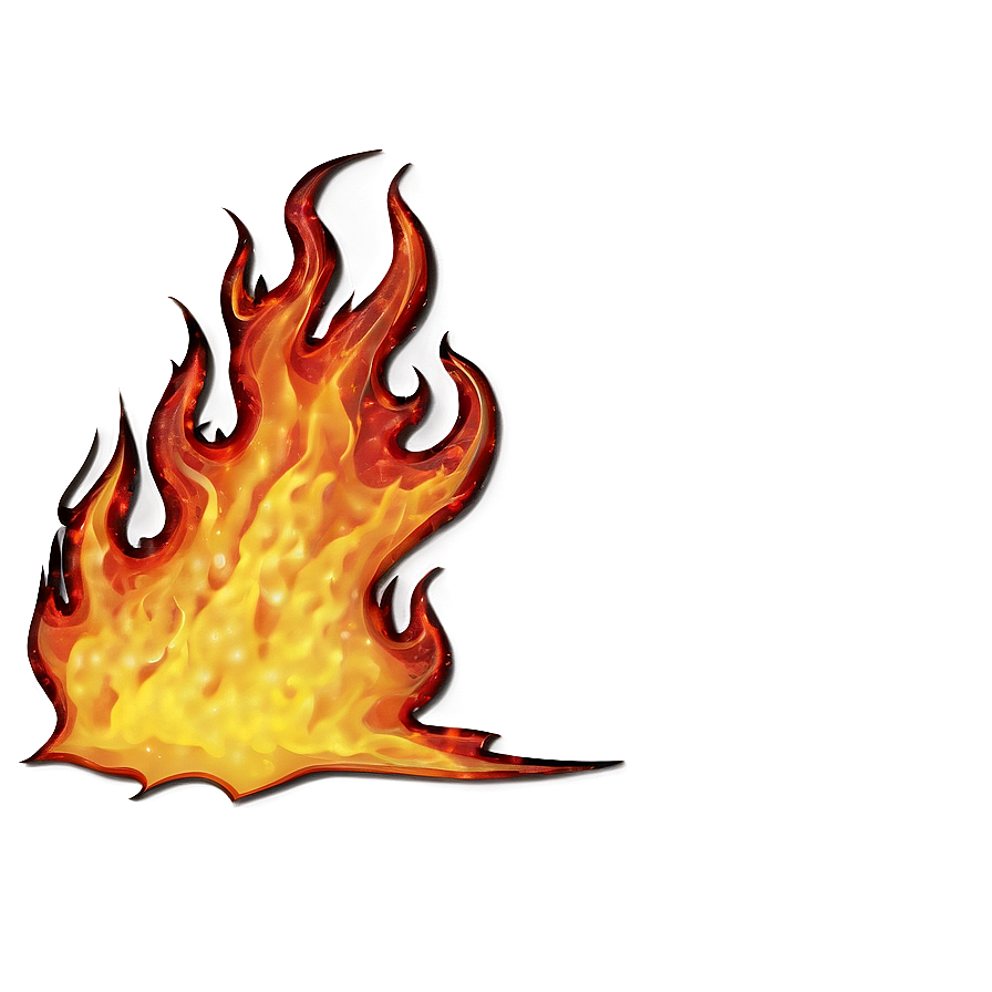 Grunge Fire Flames Png Yum PNG Image