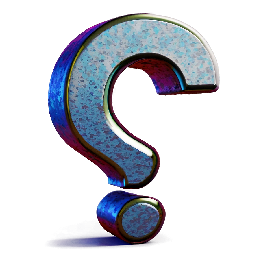 Grunge Question Mark Png Puo PNG Image