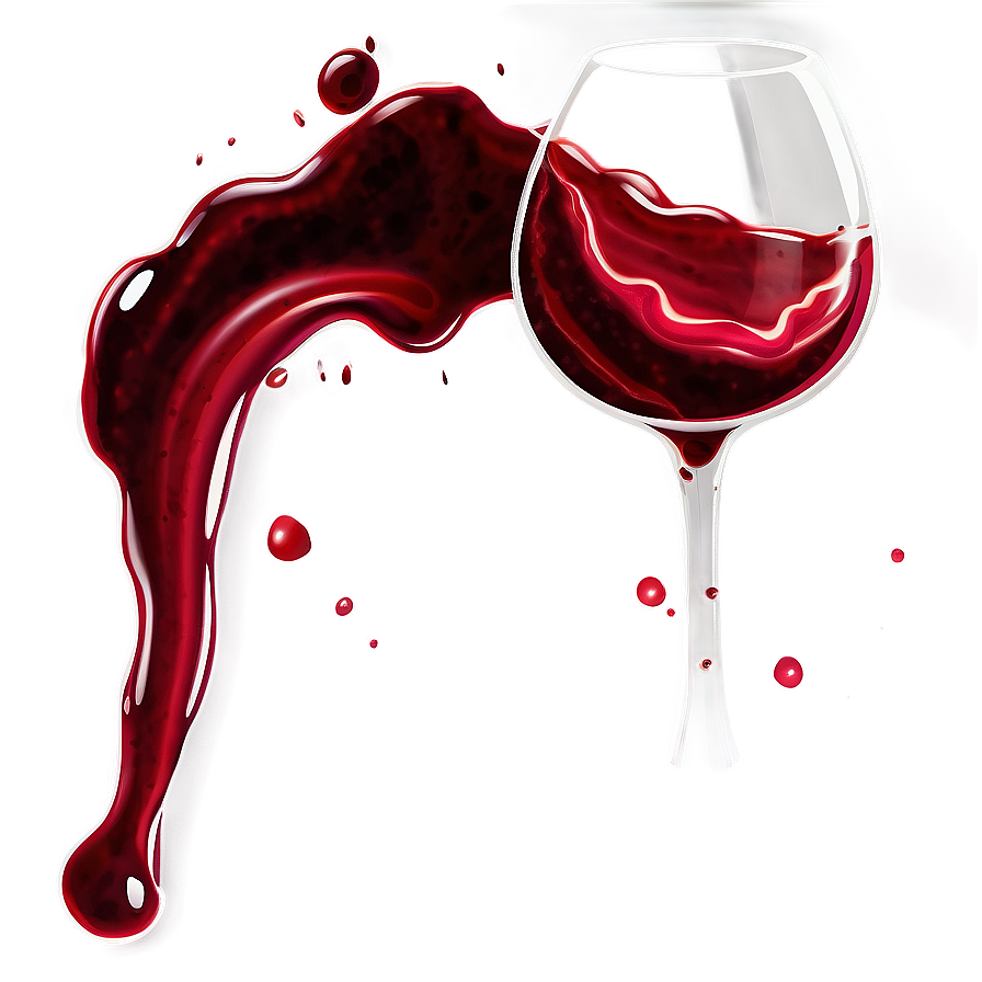 Grunge Wine Stain Png Qho52 PNG Image