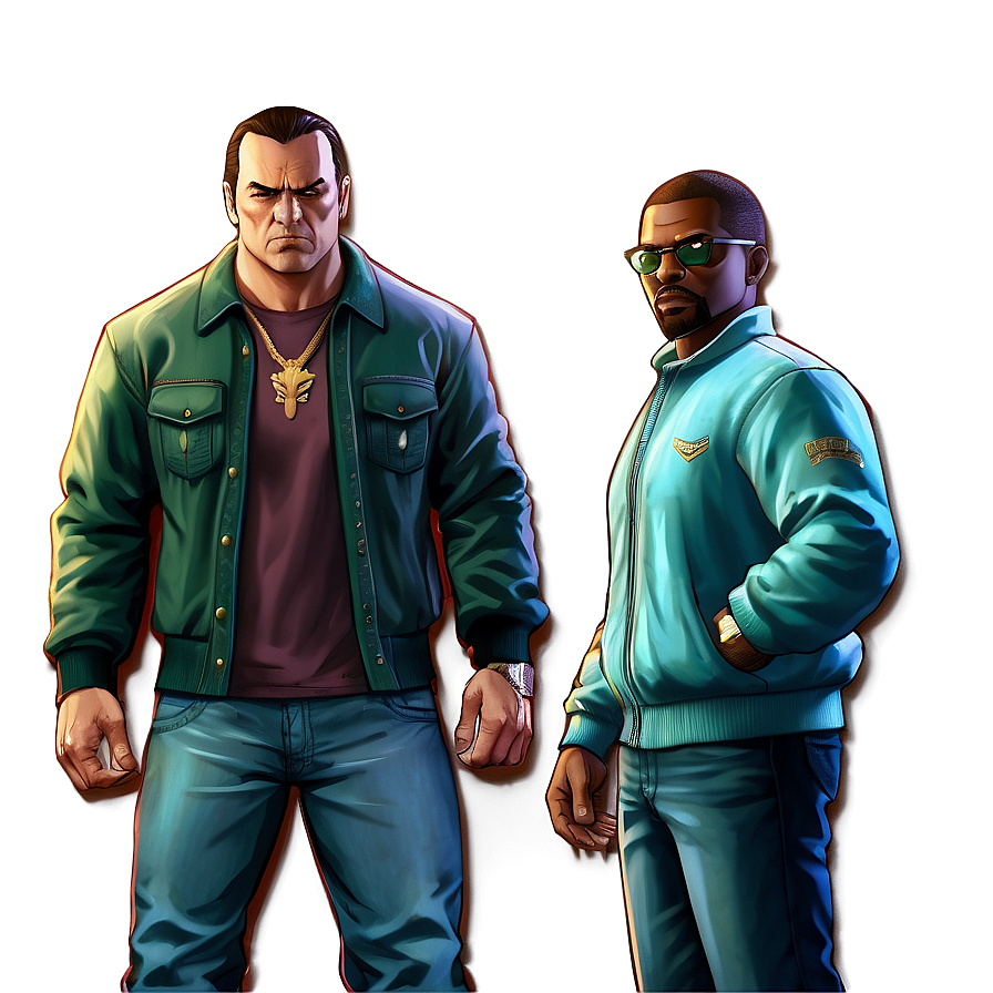 Gta Online Gang Showdown Png Wjt48 PNG Image