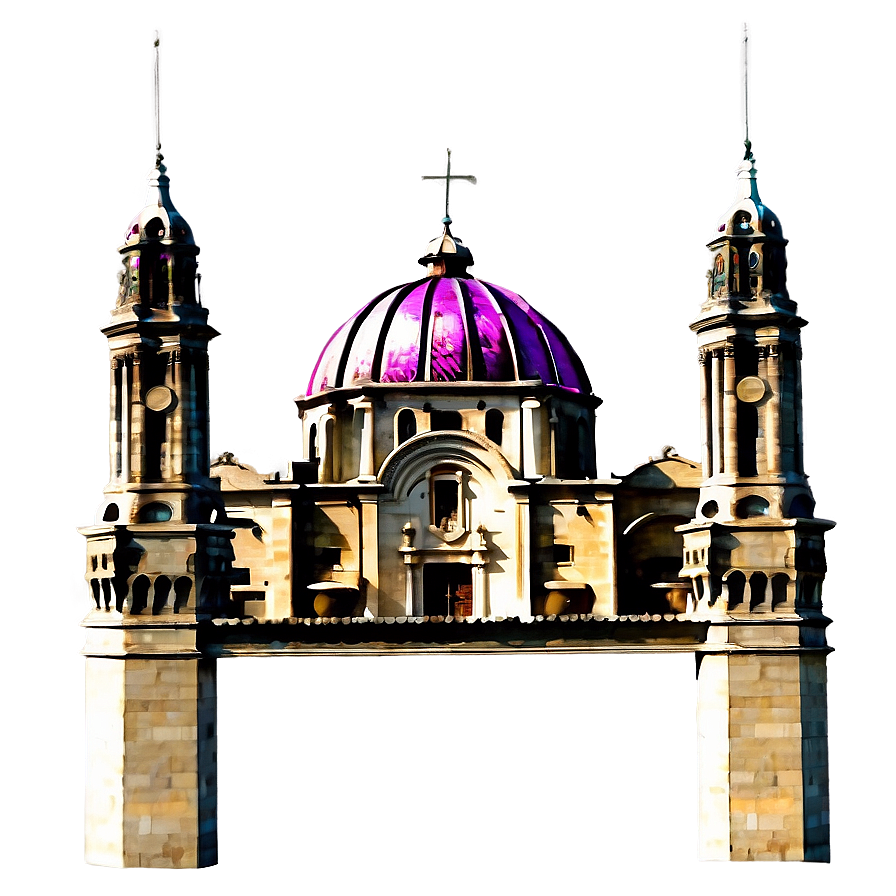 Guadalajara Cathedral Mexico Png 05212024 PNG Image