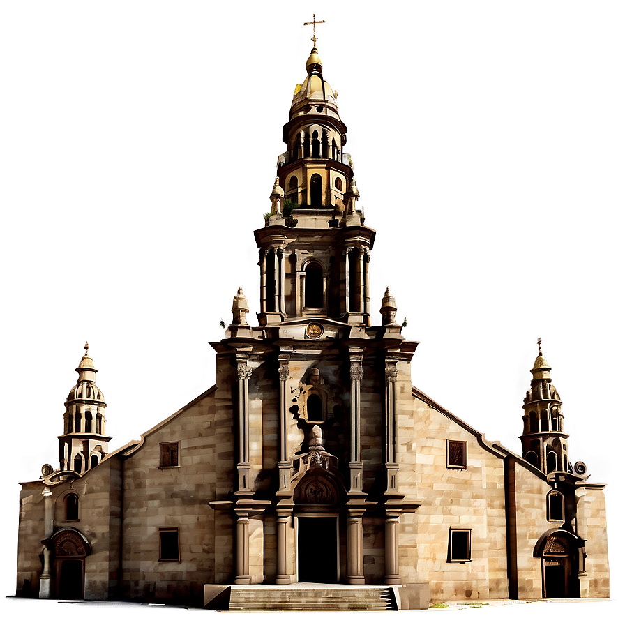 Guadalajara Cathedral Mexico Png 42 PNG Image