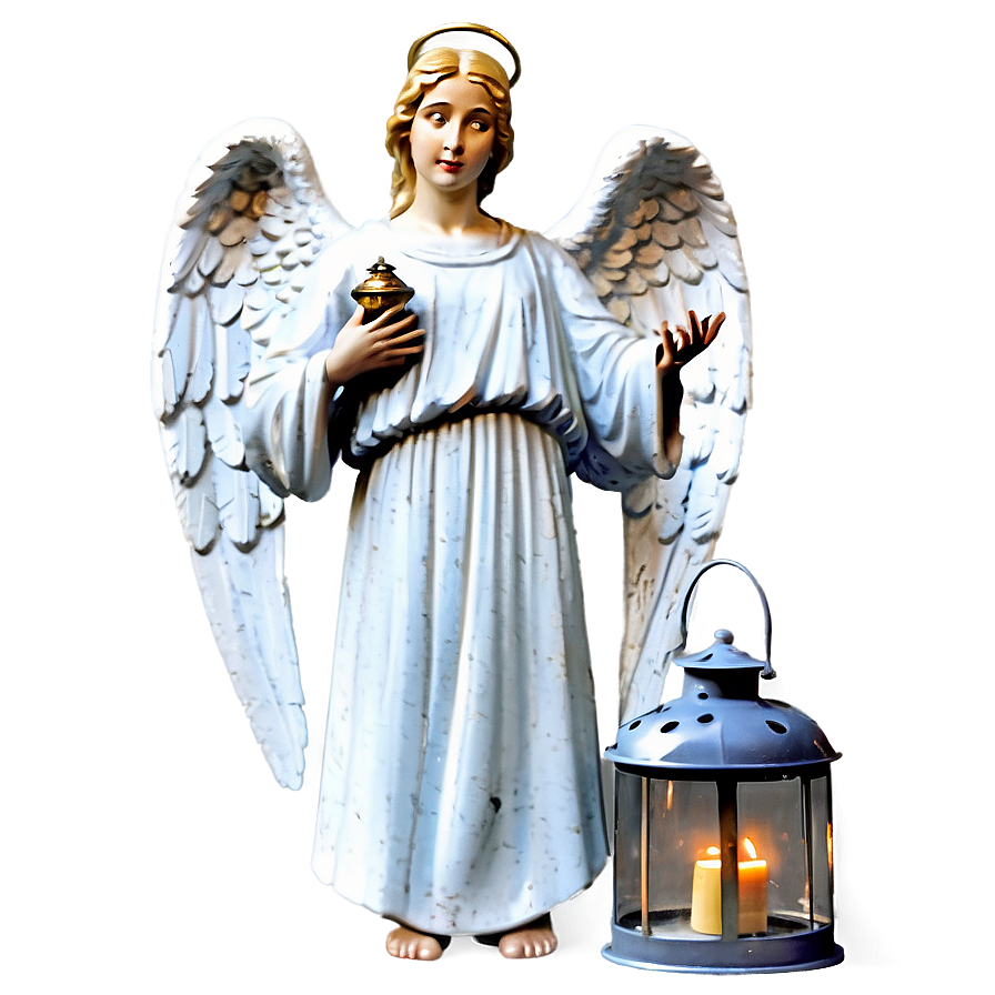 Guardian Angel With Lantern Png Xxw PNG Image