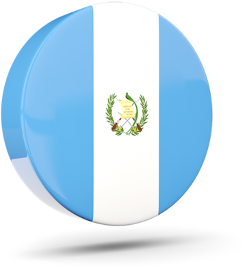 Guatemala Flag Badge PNG Image