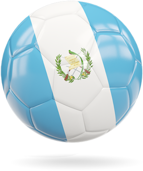 Guatemala Flag Soccer Ball PNG Image