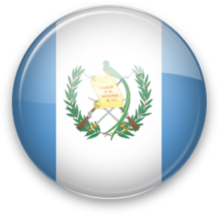 Guatemala National Emblem Button PNG Image