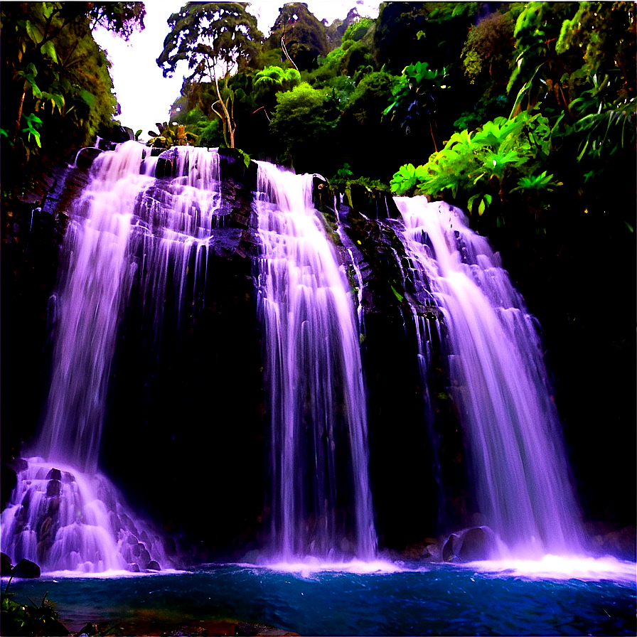 Guatemala Siete Altares Waterfalls Png Lan PNG Image