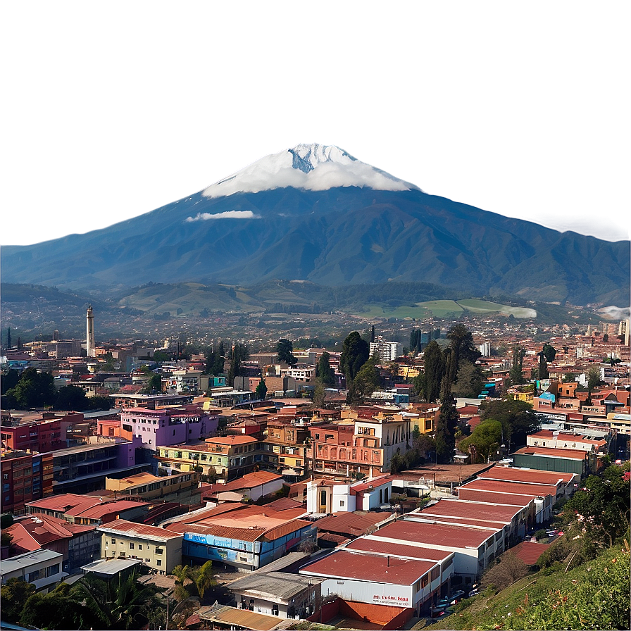 Guatemala Xela City View Png 35 PNG Image