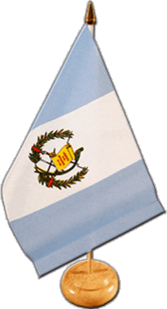 Guatemalan Desk Flag PNG Image