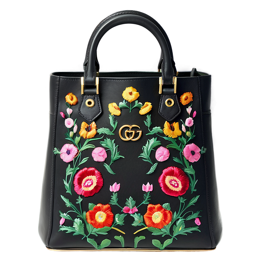 Gucci Embroidered Bag Png Dss97 PNG Image