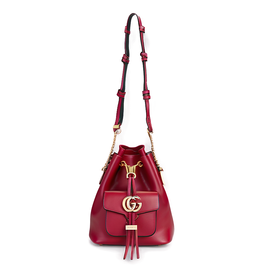 Gucci Red Leather Bag Png 91 PNG Image