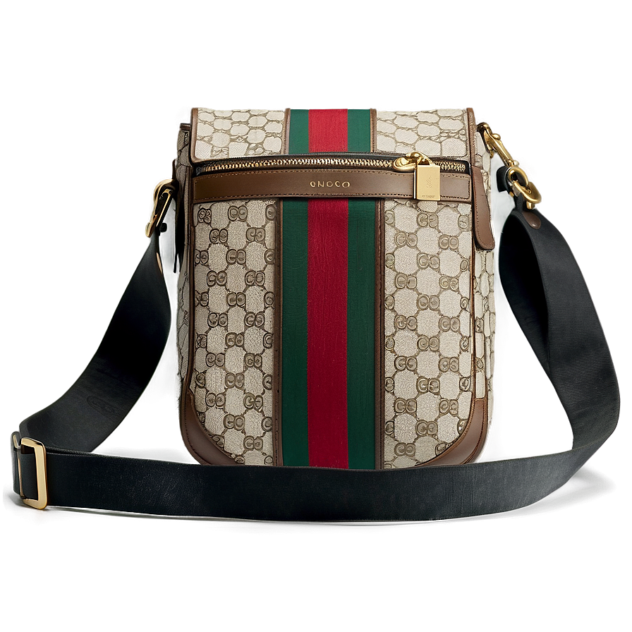 Gucci Supreme Messenger Bag Png Ldg PNG Image