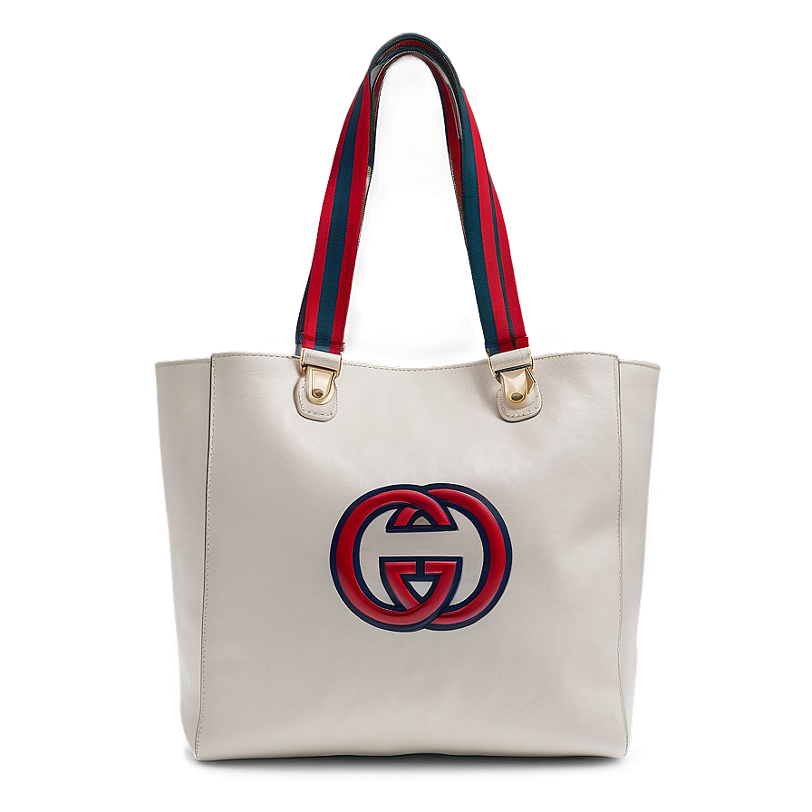 Gucci White Tote Bag Png Eyo PNG Image