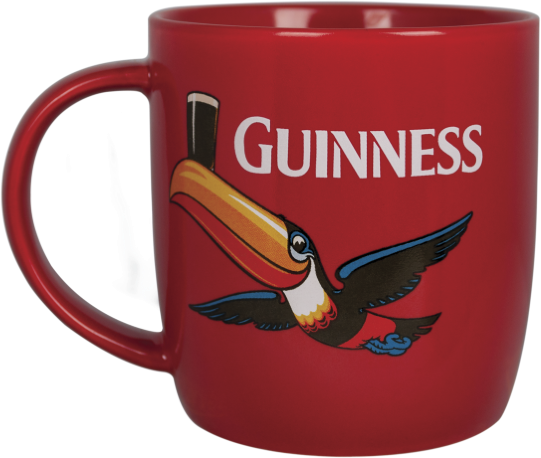 Guinness Branded Toucan Mug PNG Image