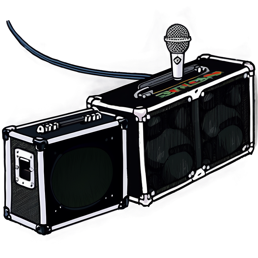 Guitar Amp Mic Setup Png Ybb PNG Image