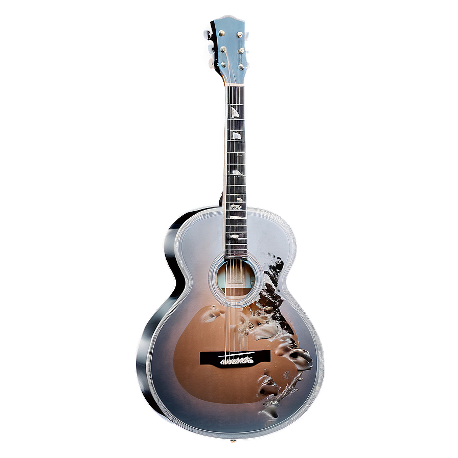 Guitar Artwork Png Pth PNG Image