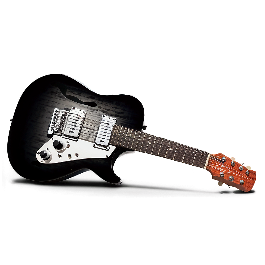 Guitar Silhouette Png Gwx PNG Image