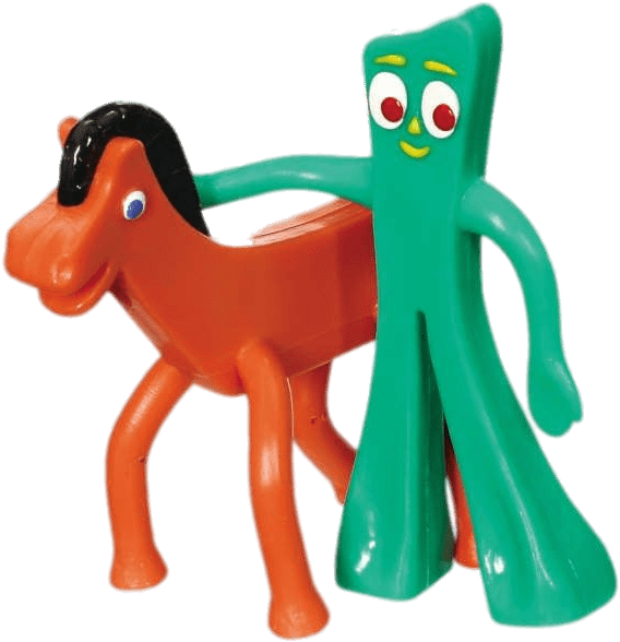 Gumbyand Pokey Toys PNG Image