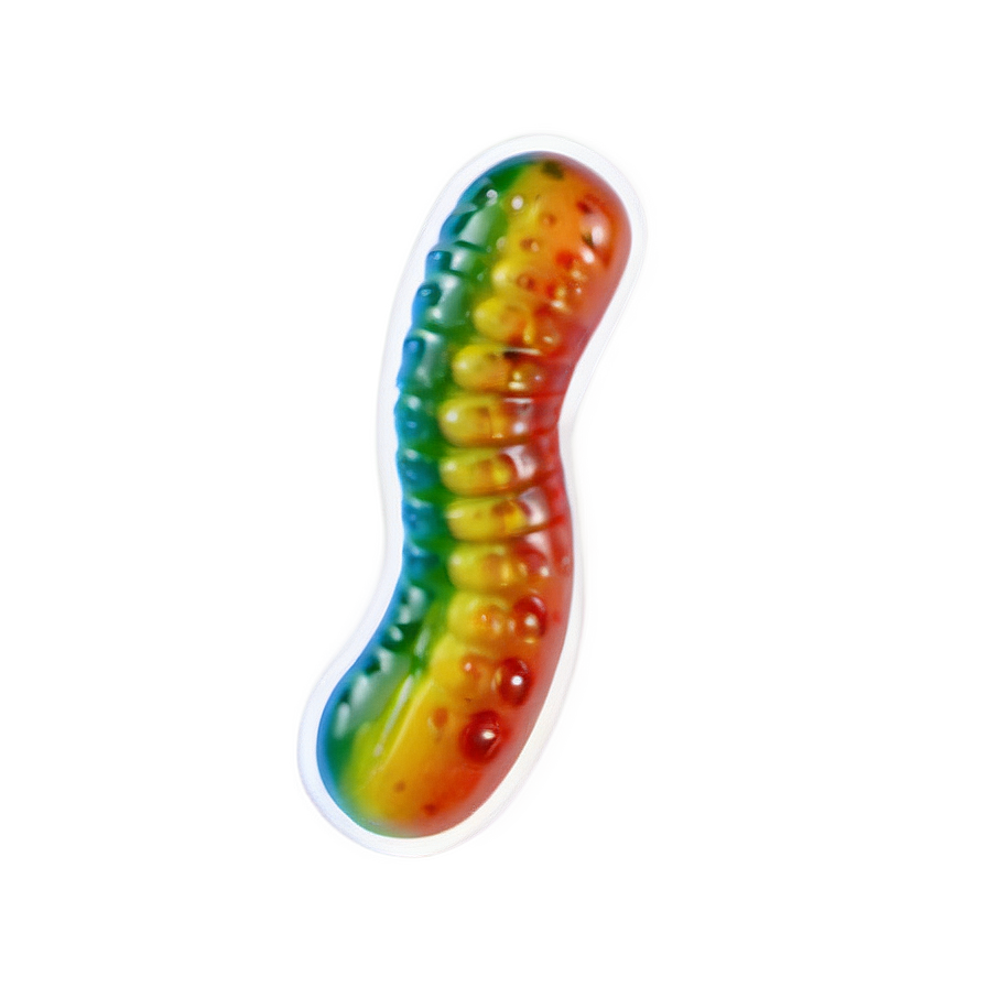 Gummy Worm D PNG Image