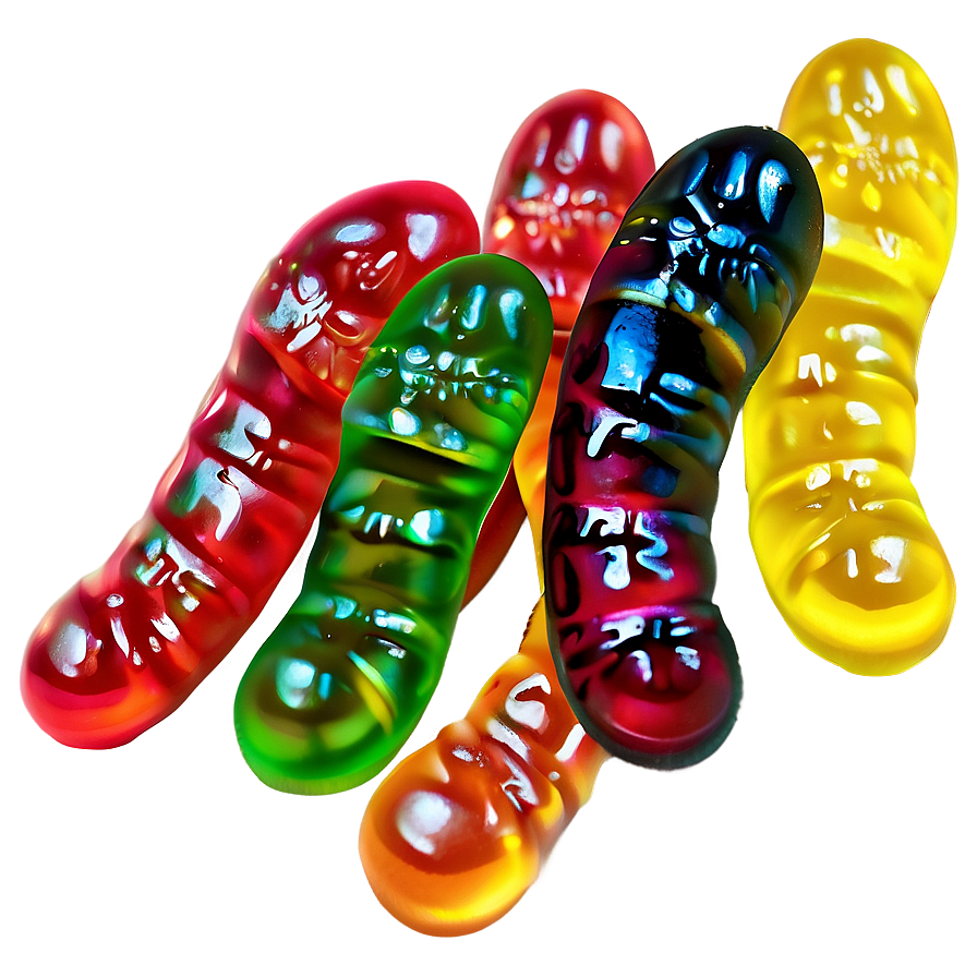 Gummy Worms In Halloween Theme Png 89 PNG Image