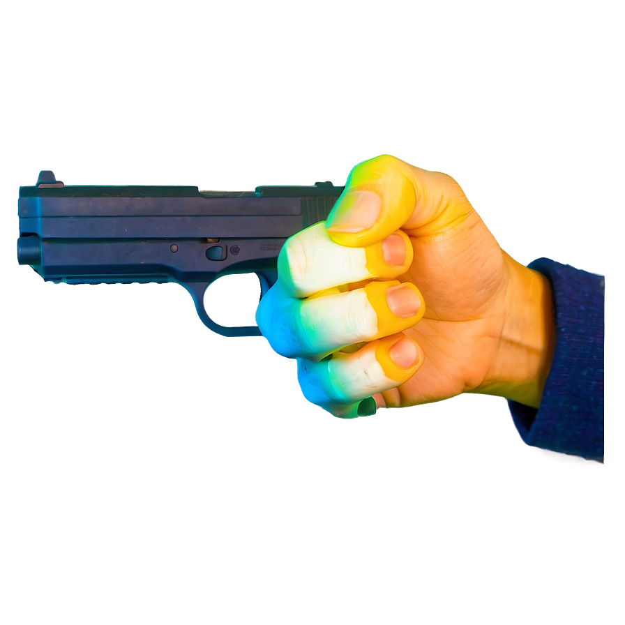 Gun In Hand Action Png 63 PNG Image