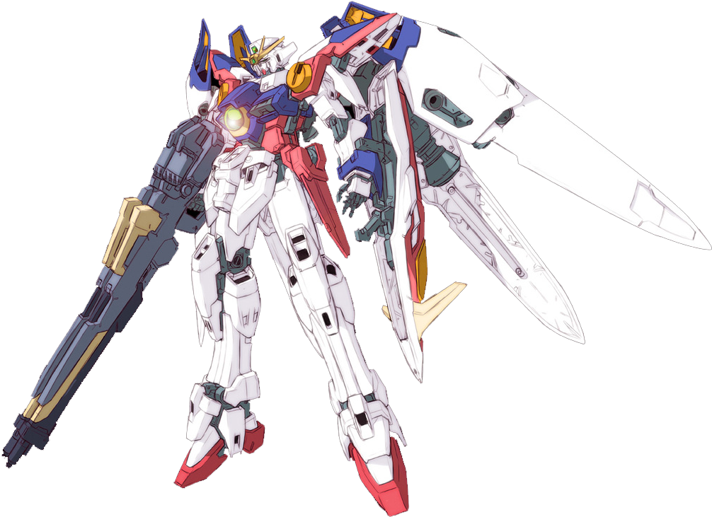 Gundam_ Mecha_ Illustration PNG Image