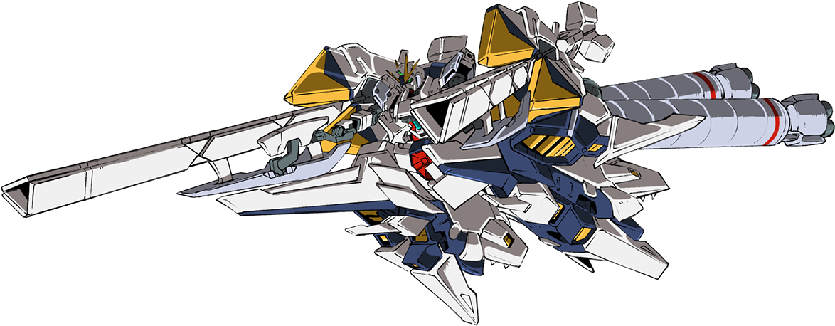 Gundam Mecha Illustration PNG Image