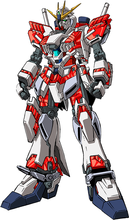 Gundam Mecha Illustration PNG Image