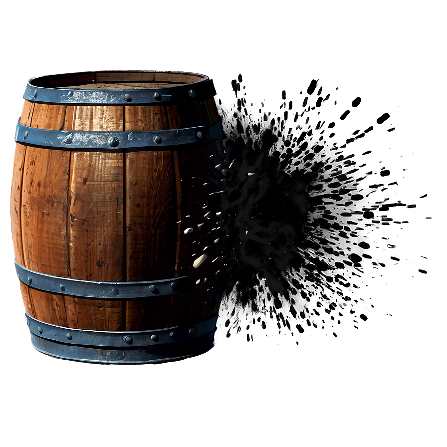 Gunpowder Barrel Explosion Png 62 PNG Image