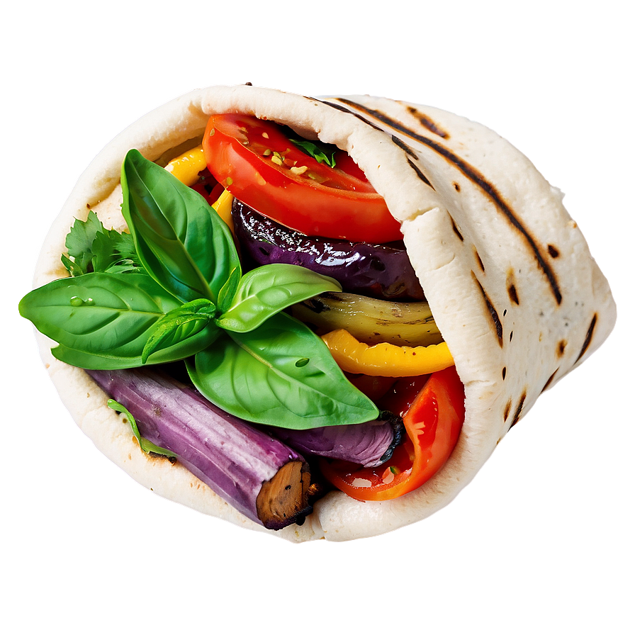 Gyro With Grilled Vegetables Png Grw9 PNG Image