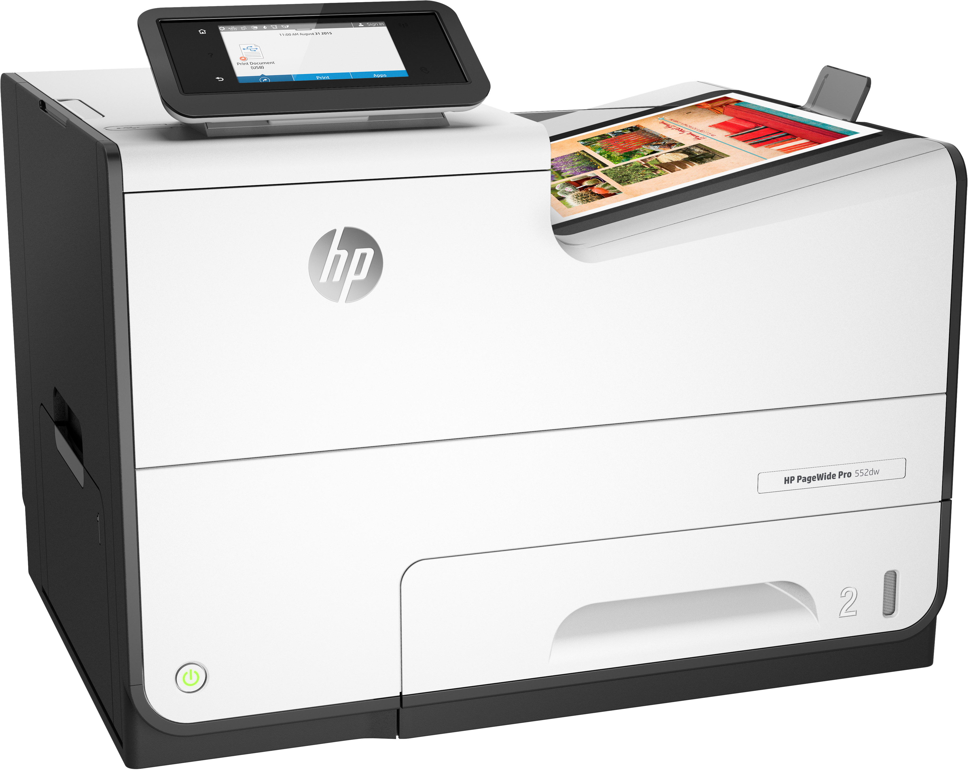 H P Page Wide Pro552dw Printer PNG Image