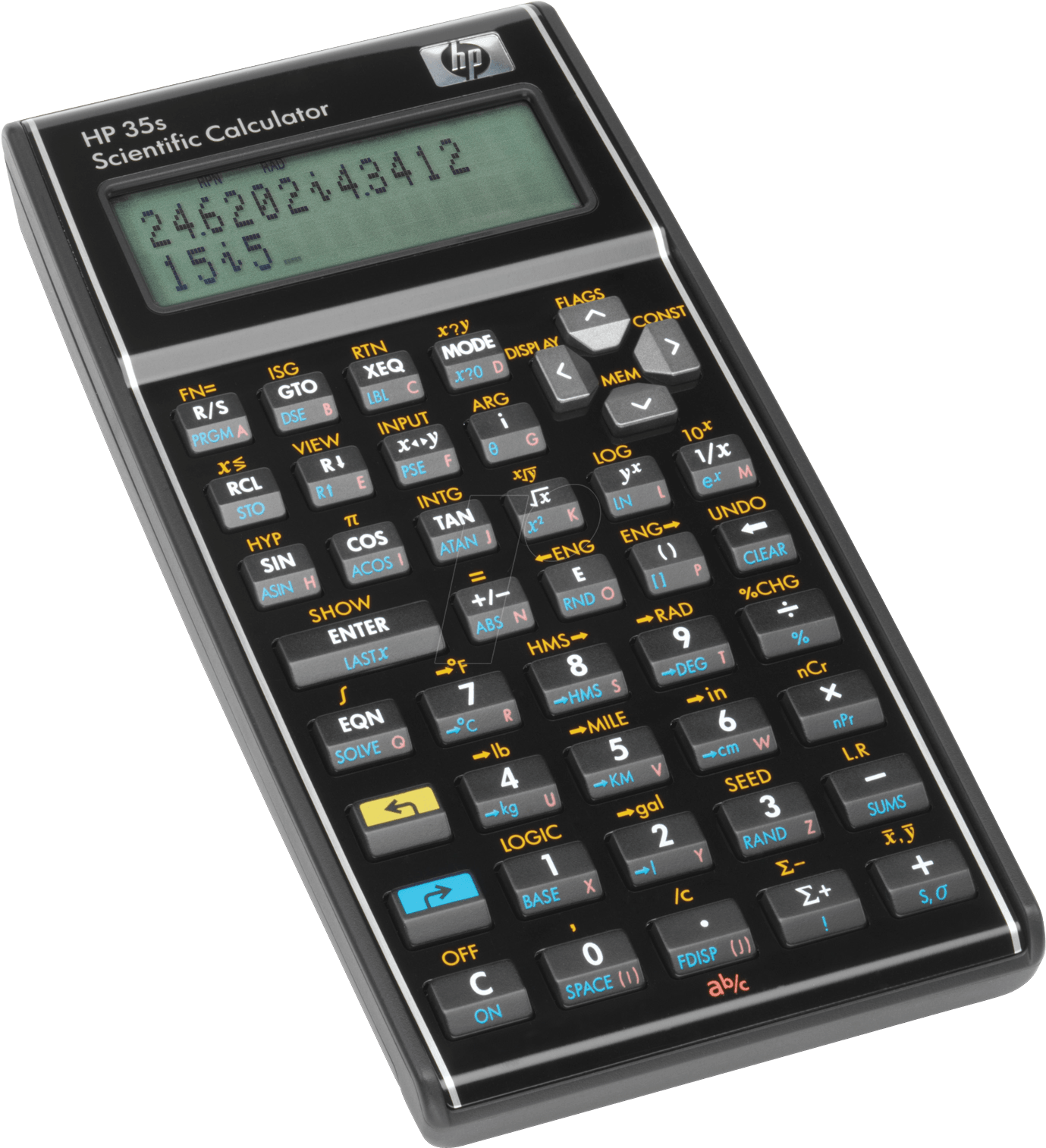 H P35 Scientific Calculator PNG Image