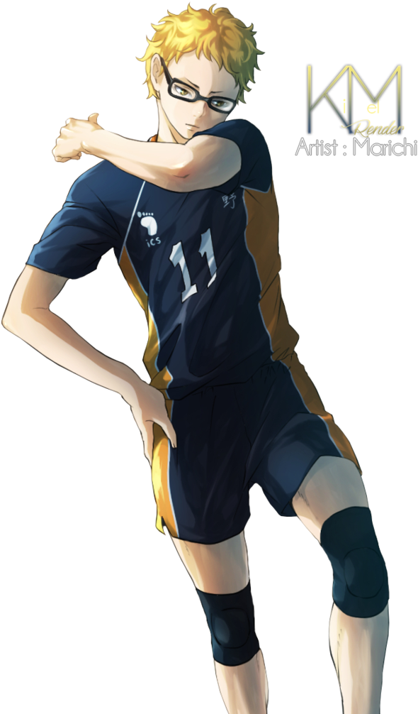 Haikyuu Anime Volleyball Player11 PNG Image