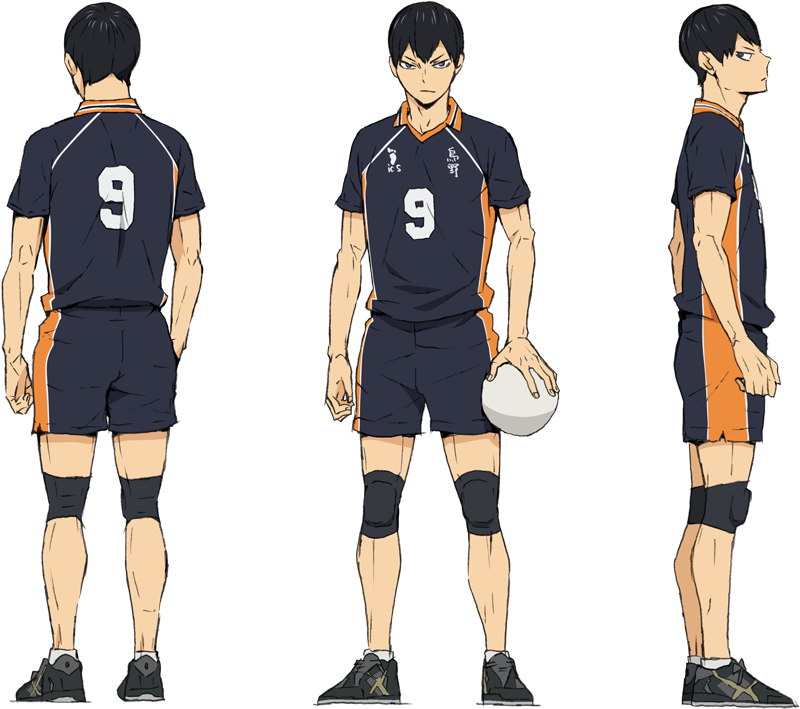 Haikyuu Character Number9 Volleyball Uniform PNG Image