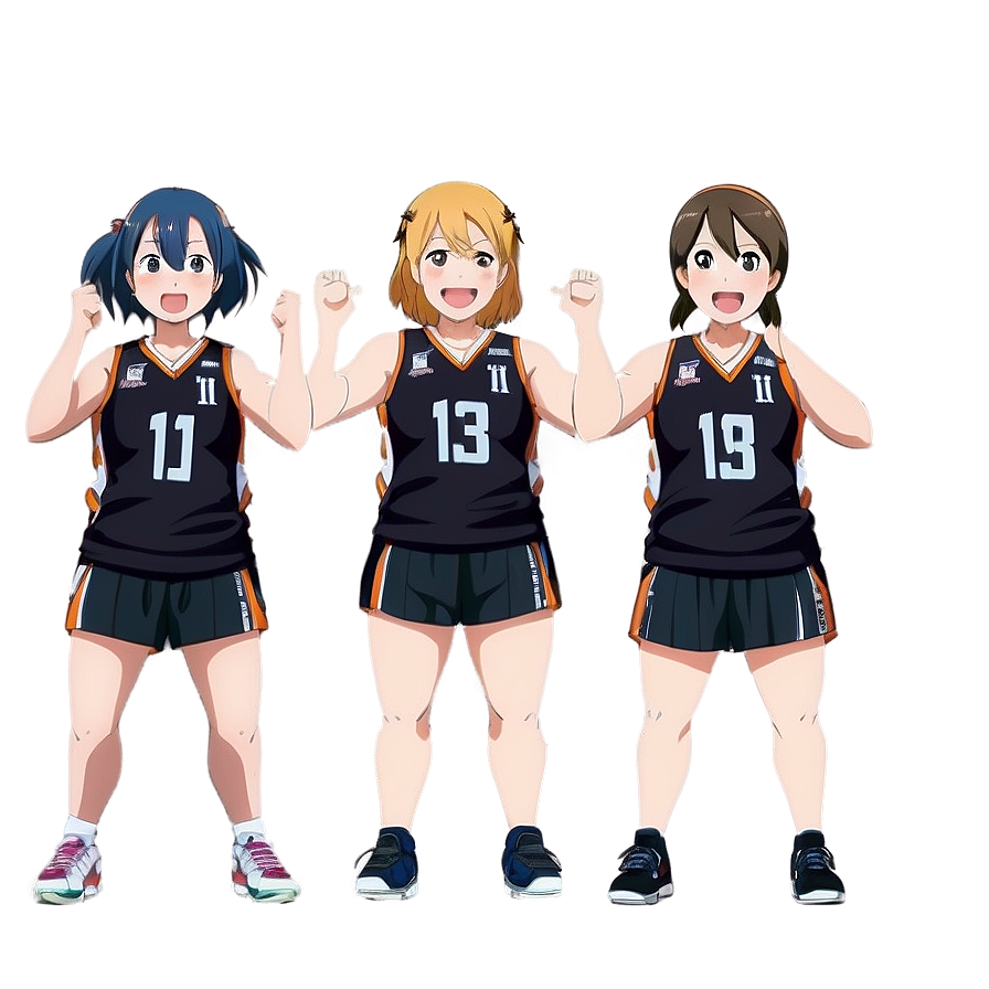 Haikyuu Fans Cheering Png Pff51 PNG Image